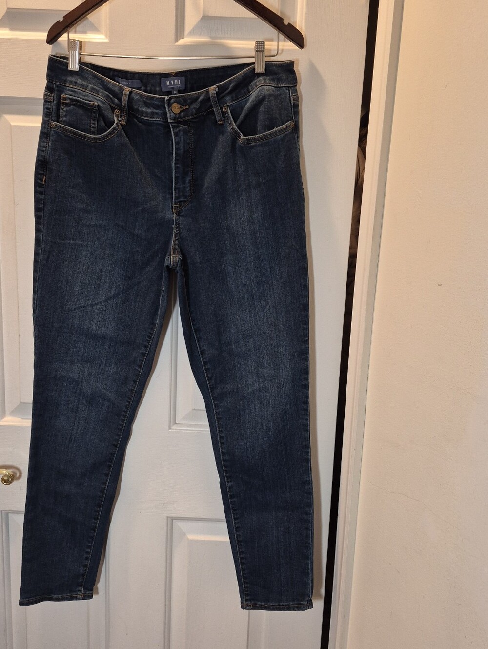 NYDJ Women's Skinny Jeans - Deep Indigo Blue